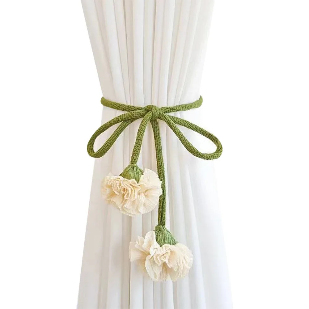 1Pc New Creative Flower Shape Curtain Tieback No Punching No Punching Window Cur