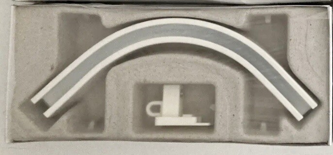 IKEA Vidga Corner Piece Single Track 4.75″ Corner Connector Rail New