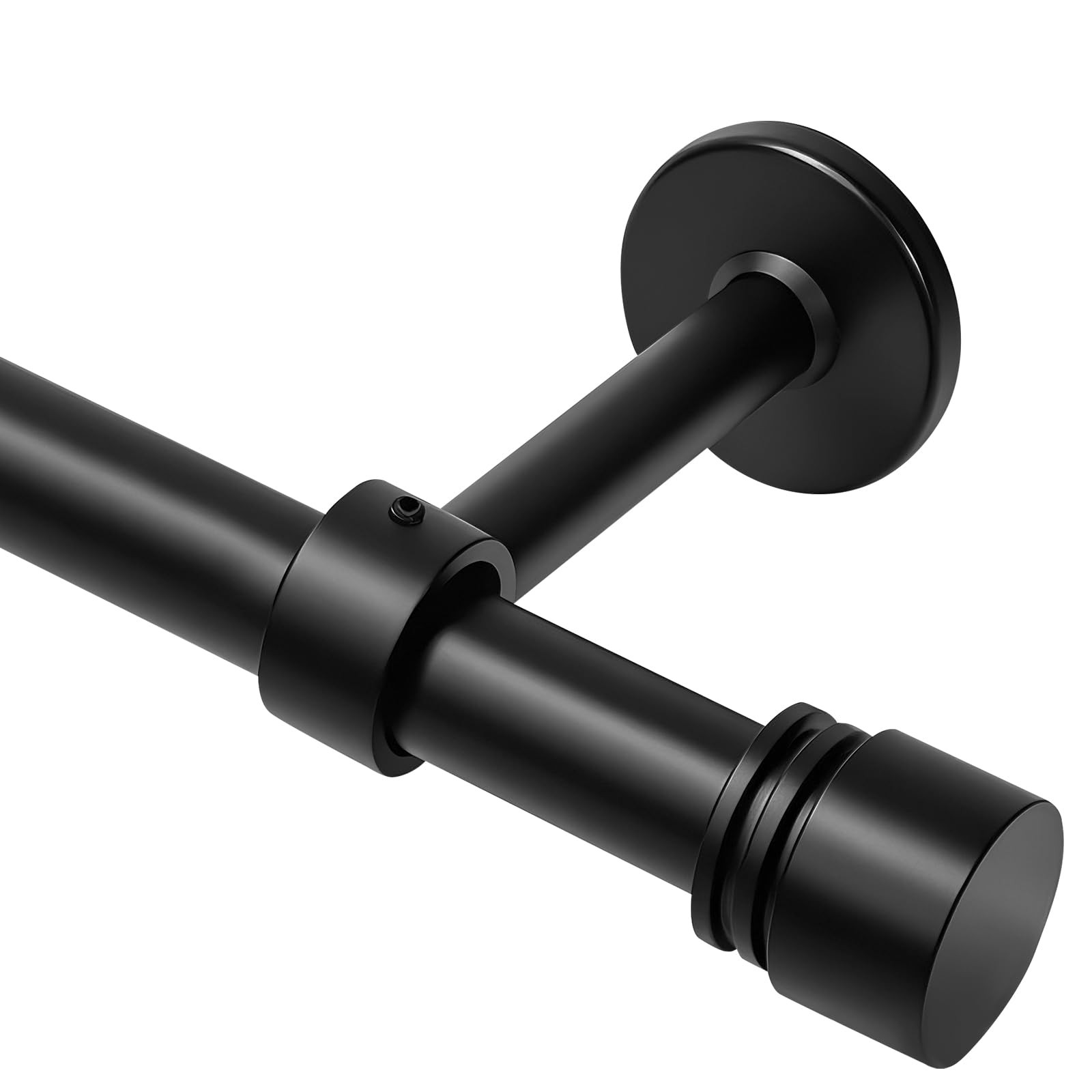Heavy Duty Extra Long Curtain Rods 144-240 Inches, Adjustable for 12-20ft Lar…