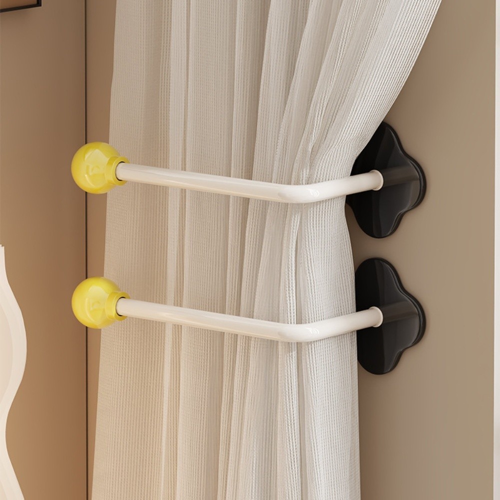 Organizer Accessory For Bathroom Use Curtain Hook Metal And Plastic Construction