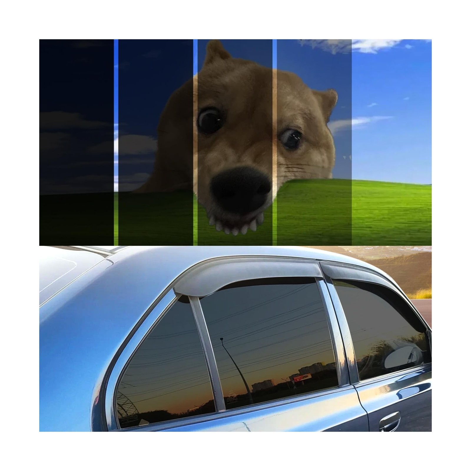 Car Window Tint Film 20″ x 20′ 50% VLT Ceramic w/ High Heat
