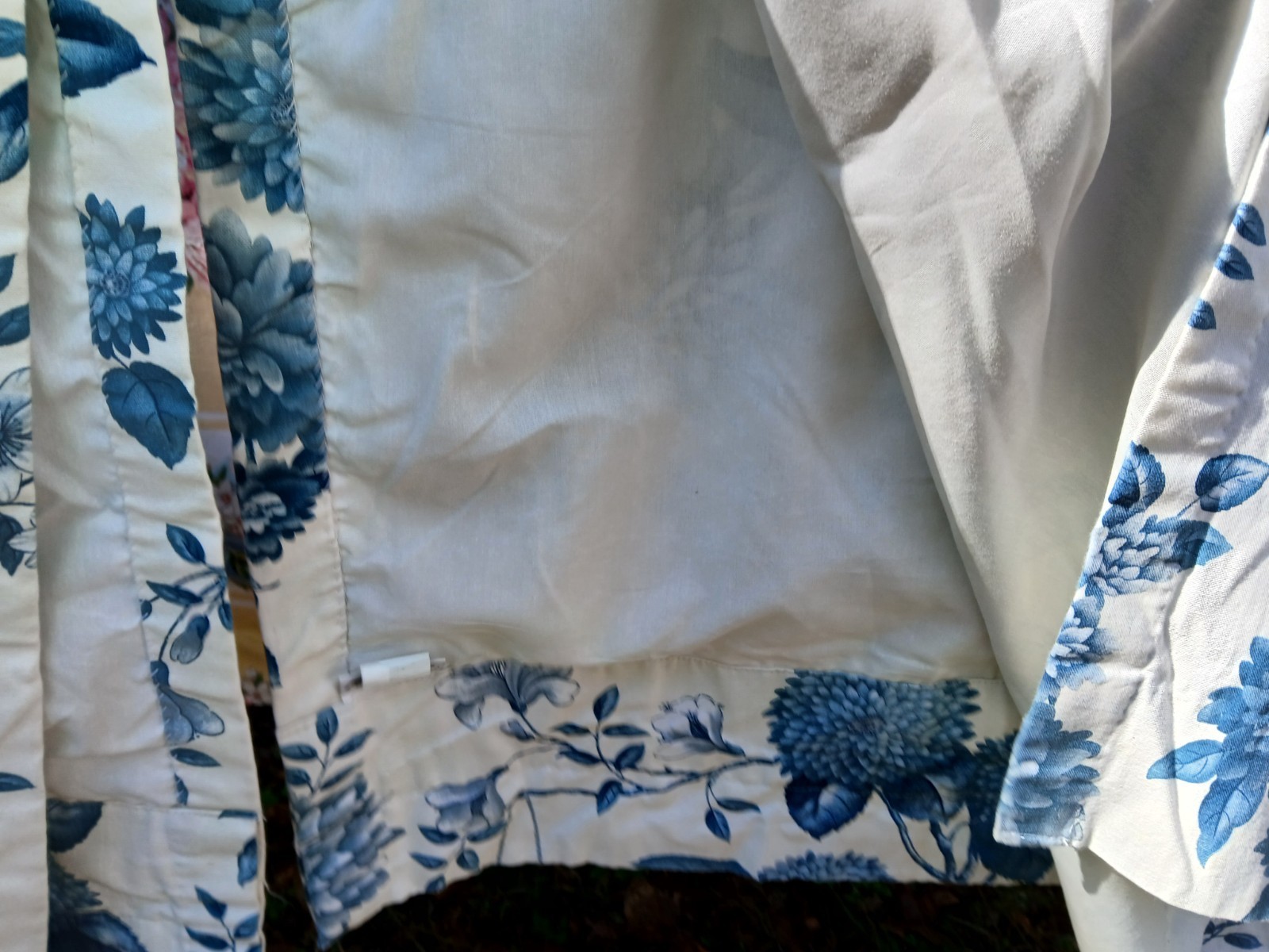 Waverly Lightfoot Williamsburg Drapes 82″ Long-Lined-5 Pairs Available-Valances2