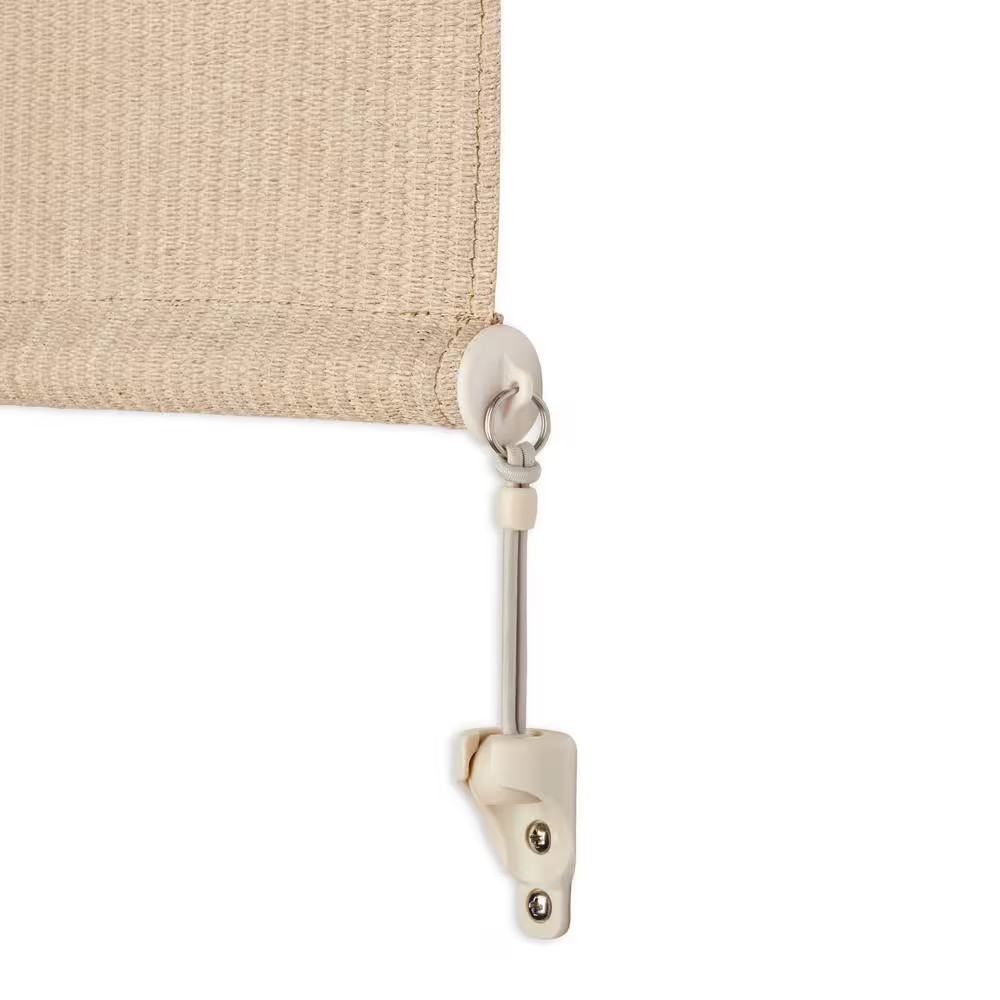 Camel Cordless UV Blocking Fade Resistant Fabric Exterior Roller Shade 72 In. W