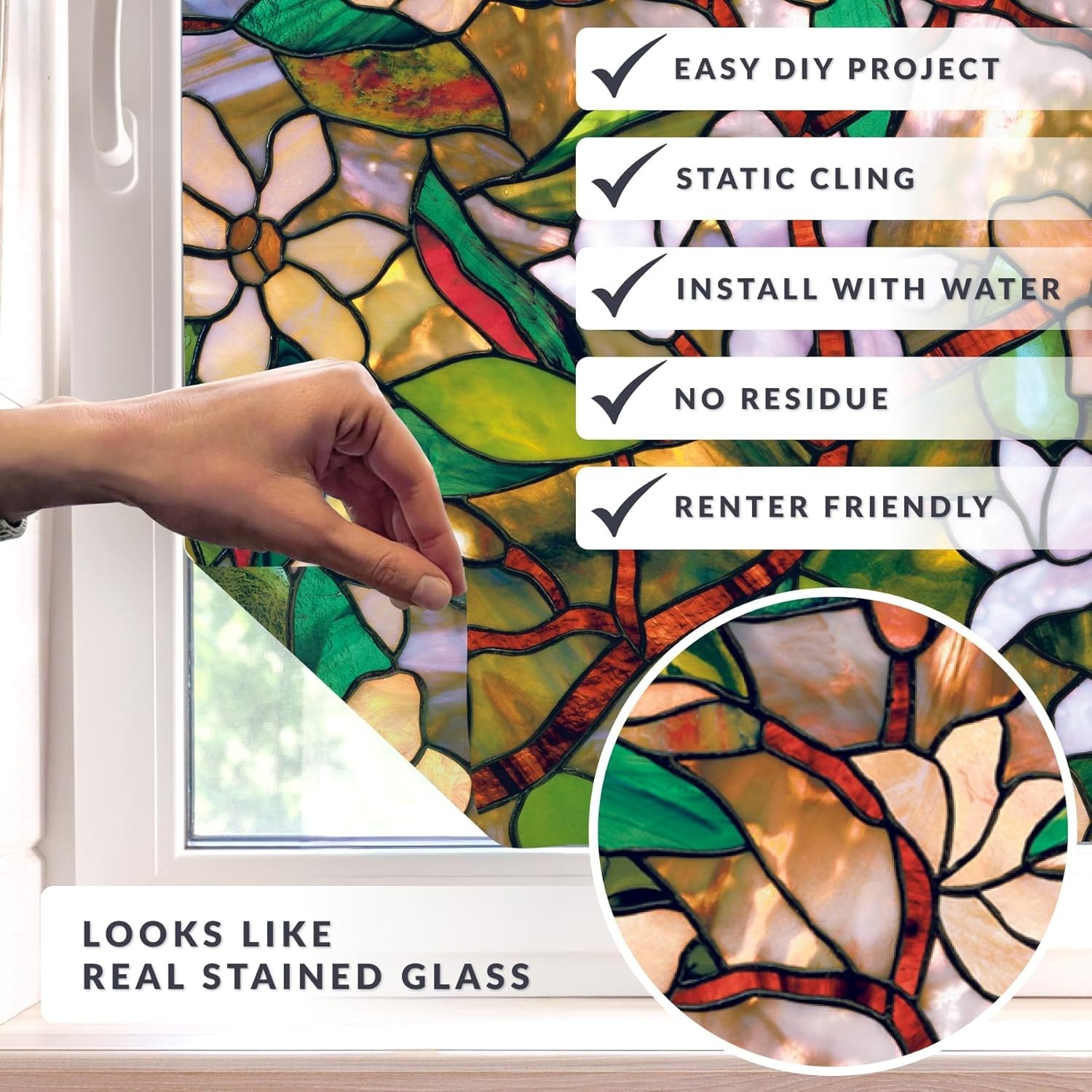 Magnolia Window Film 24″ x 36″