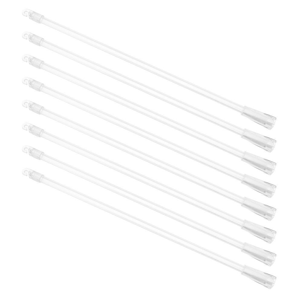 8pcs Blinds Wand Replacement – With Hook And Handle Long Vertical Blind Wand
