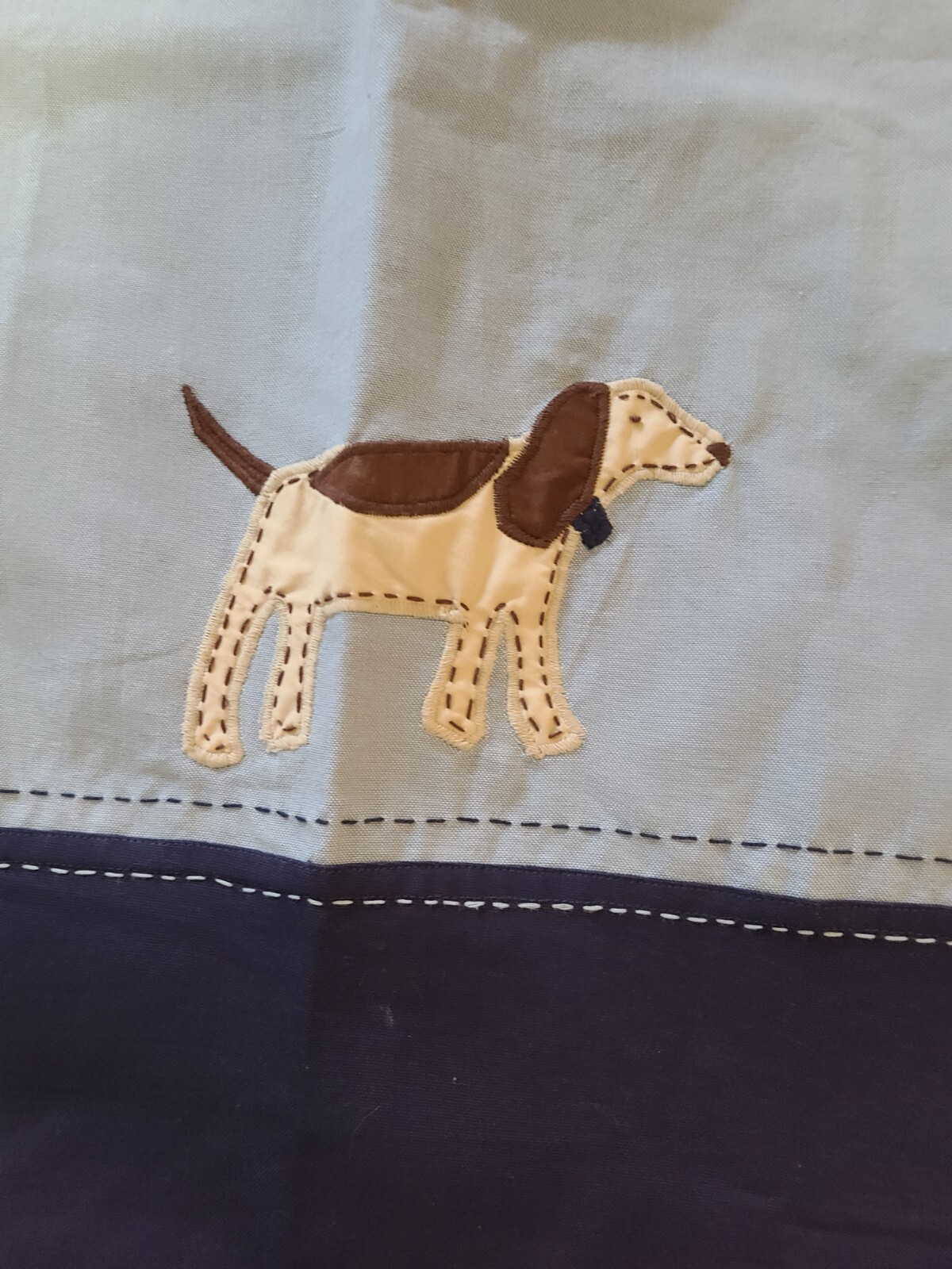 Pottery Barn Kids “Dogs” Lined Drape Panel 44 X 84 – 1 Panel