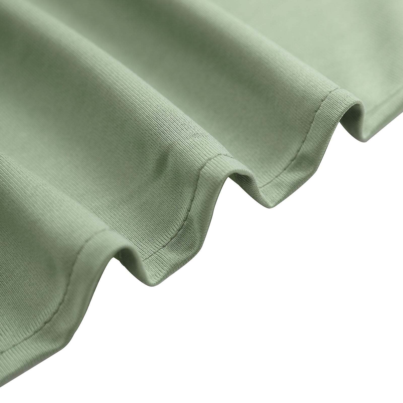 EUCALYPTUS SAGE 10 x 10 ft Polyester BACKDROP CURTAINS Drapes Panels Decorations