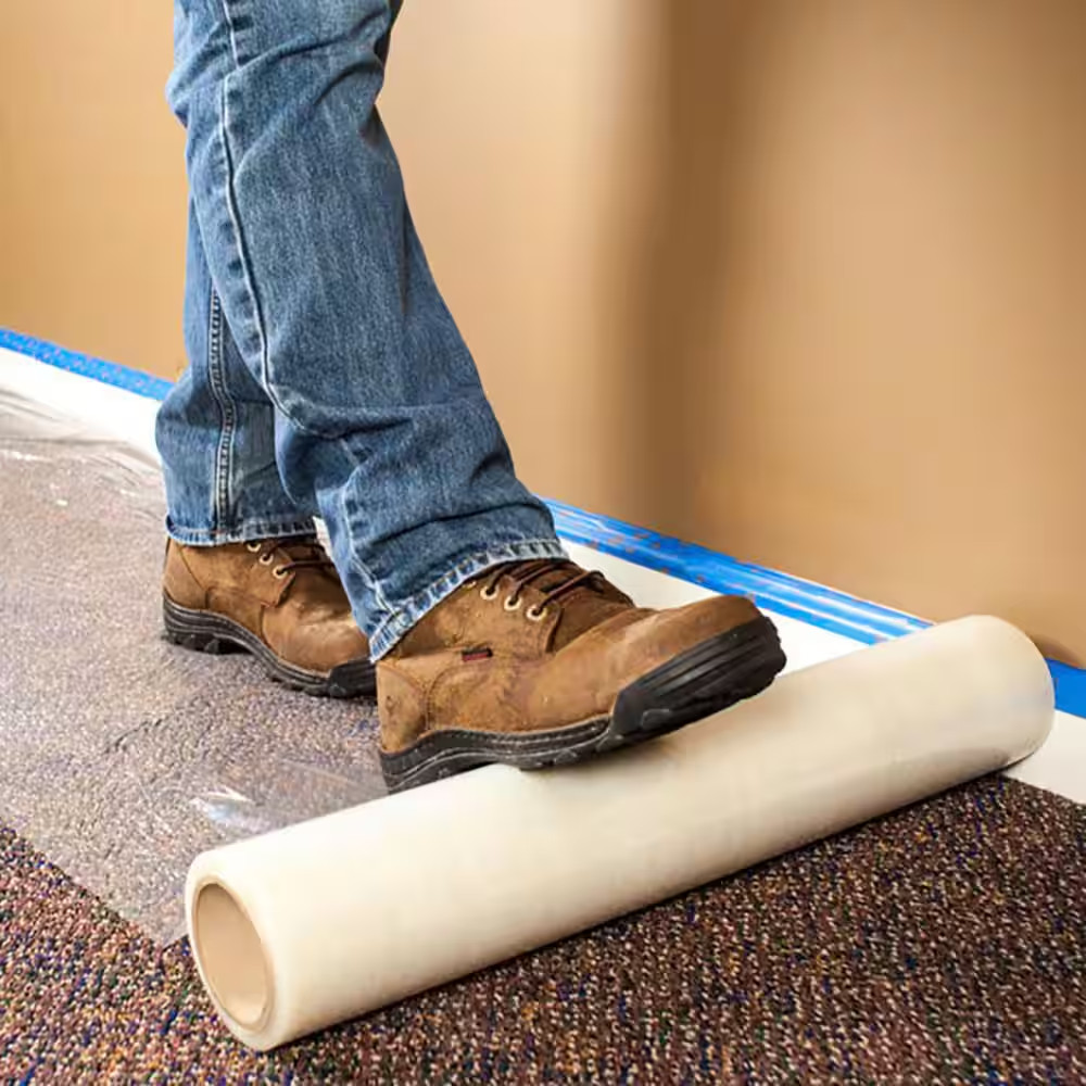 24 In. X 50 Ft. Carpet Protection Self Adhesive Film