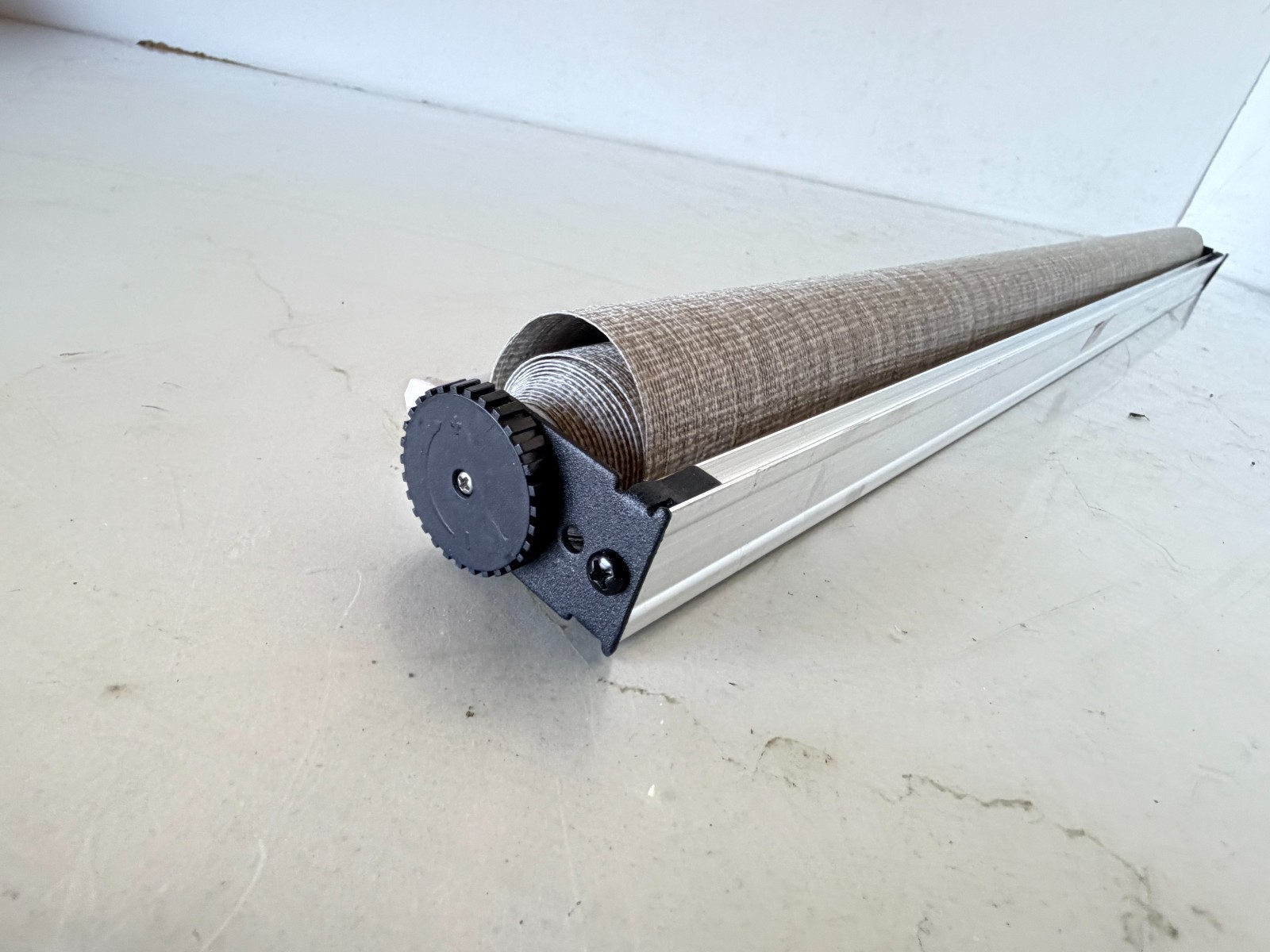 RV BLINDS ROLLER SHADE GRAY BEIGE FOREST RIVER RV