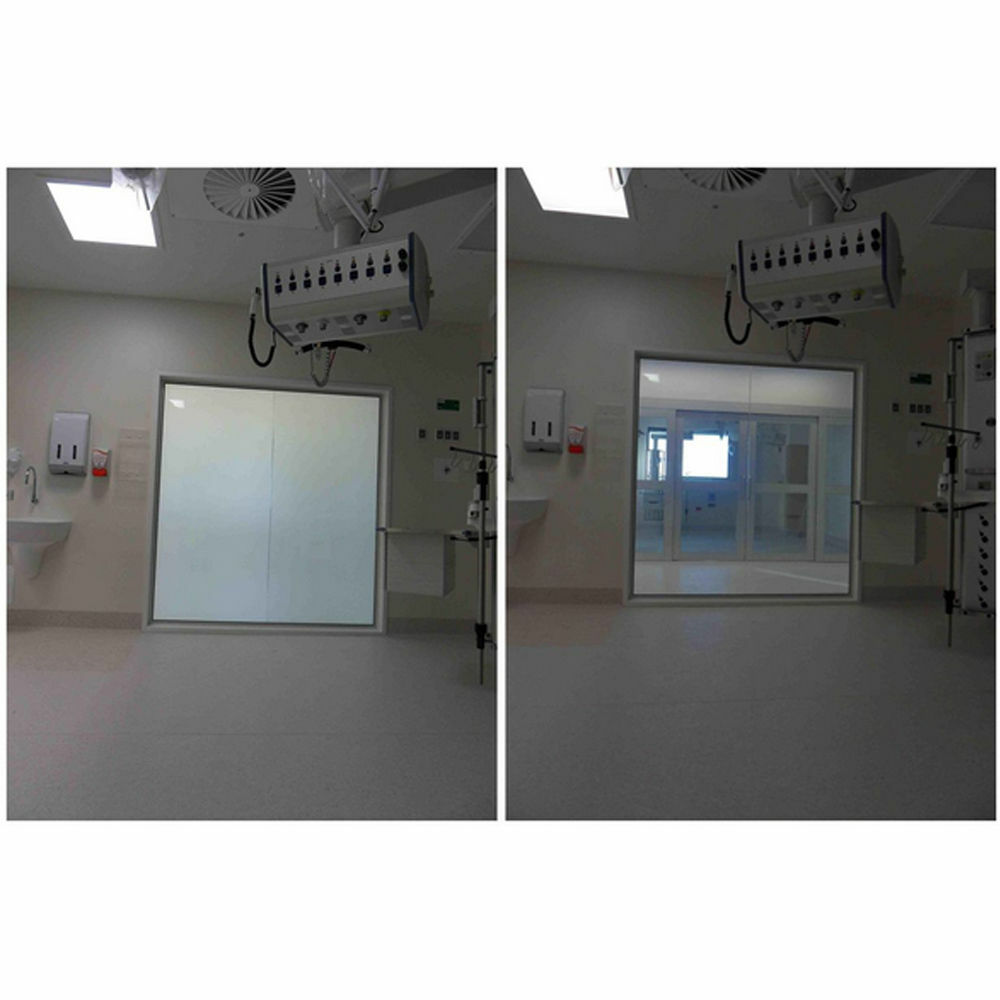 Black/White Smart Film Switchable Power on Privacy Electronic Power Custom Size