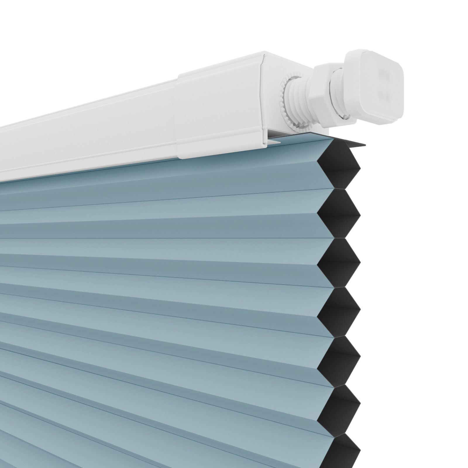 Blackout No Drill No Tools Cordless 1.5” Cellular Shades Honeycombs for Window