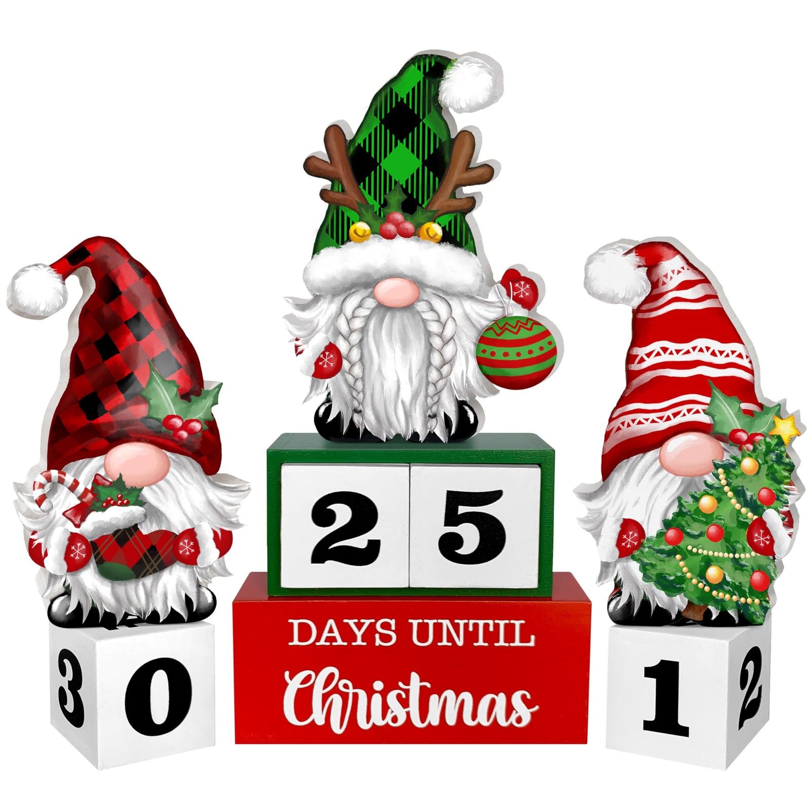 Christmas Advent Calendar 2025 Countdown to Christmas -30 Days Gnomes Classic…