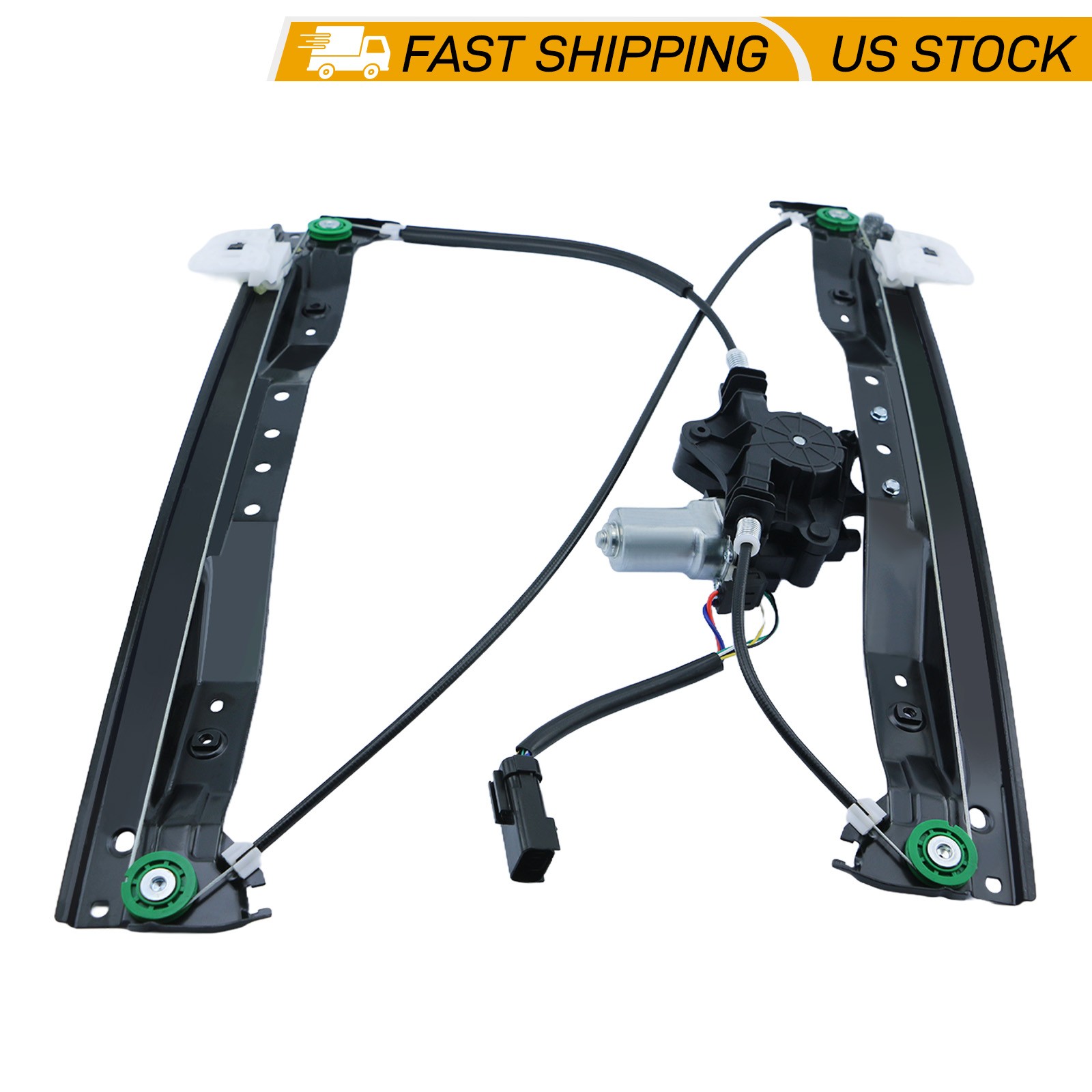 Front Left LH Window Regulator w/ 6 Pins Motor for Chrysler Town & Country Dodge