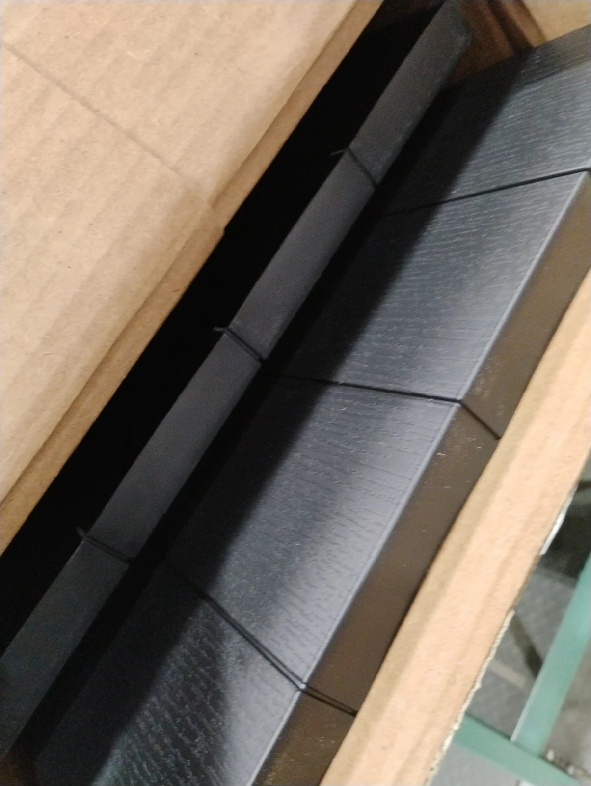 Ekena Millwork 14×55 Black Board & Batten Vinyl Shutters Pair Lifetime Exterior