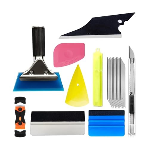 Mandark Car Window Tint Kit, Vehicle Glass Protective Film Wrapping 18PCS