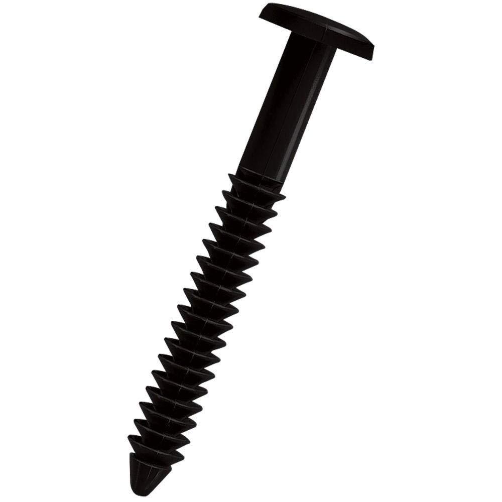 Black Window Shutters Panel Peg Loks 3″ Shutter Fasteners Spikes Lock Pegs Bulk