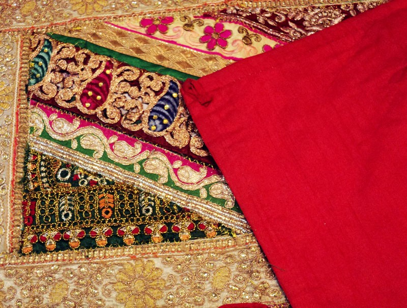 Indian Cotton Door Hanging Toran Patchwork Embroidered Home Décor Gift For His