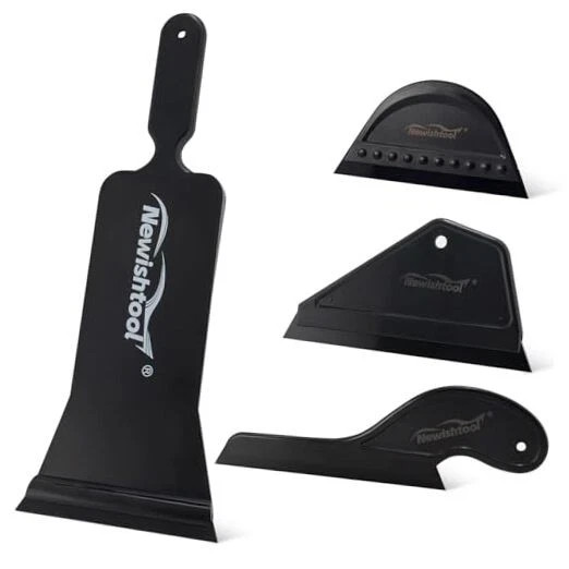Window Tint Tools Kit – Bulldozer Squeegee, Side Wiper, 4 IN 1 Squeegee Set