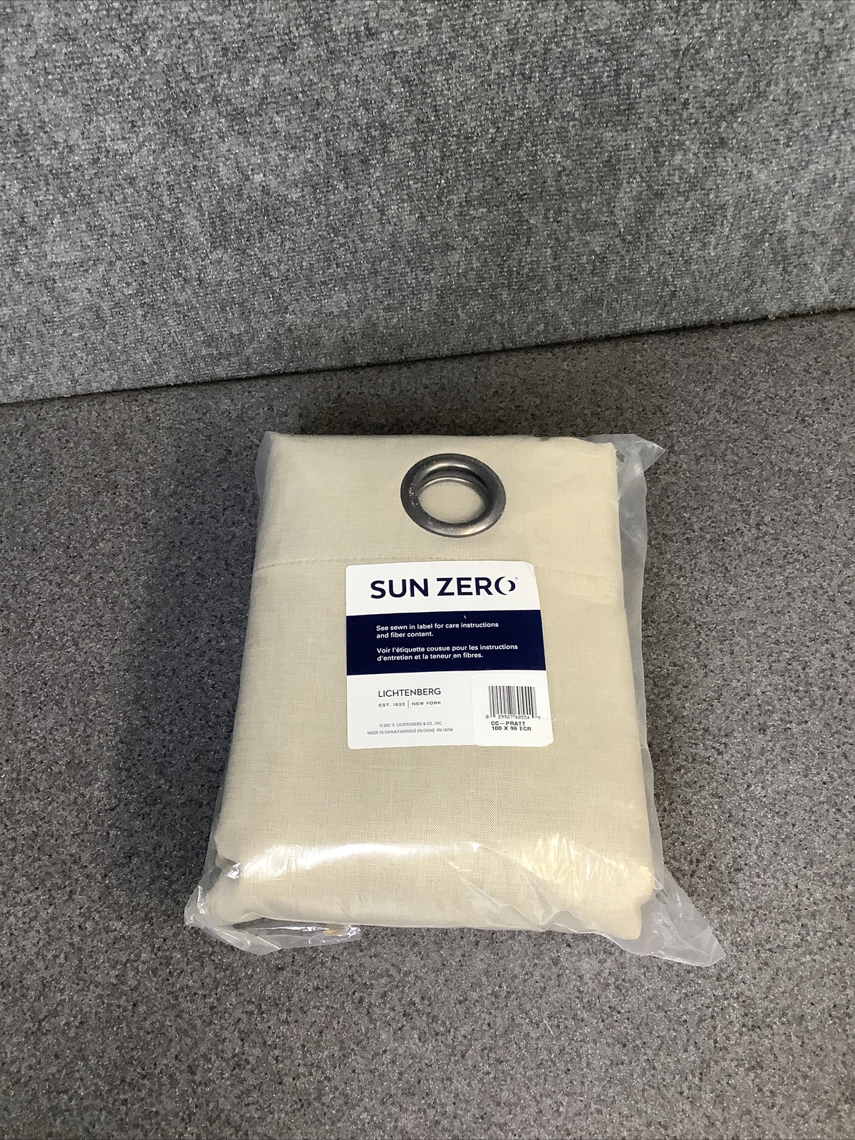 Sun Zero Lichtenberg 2 Panels 100 X 96 Inch CC Pratt Tan M26C