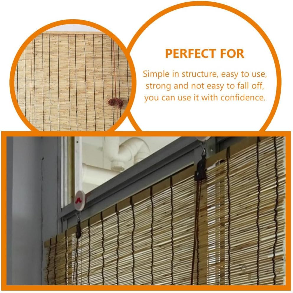 Roller Window Shades Lift Cord Replacement Kit for Blinds & Bamboo Curtains