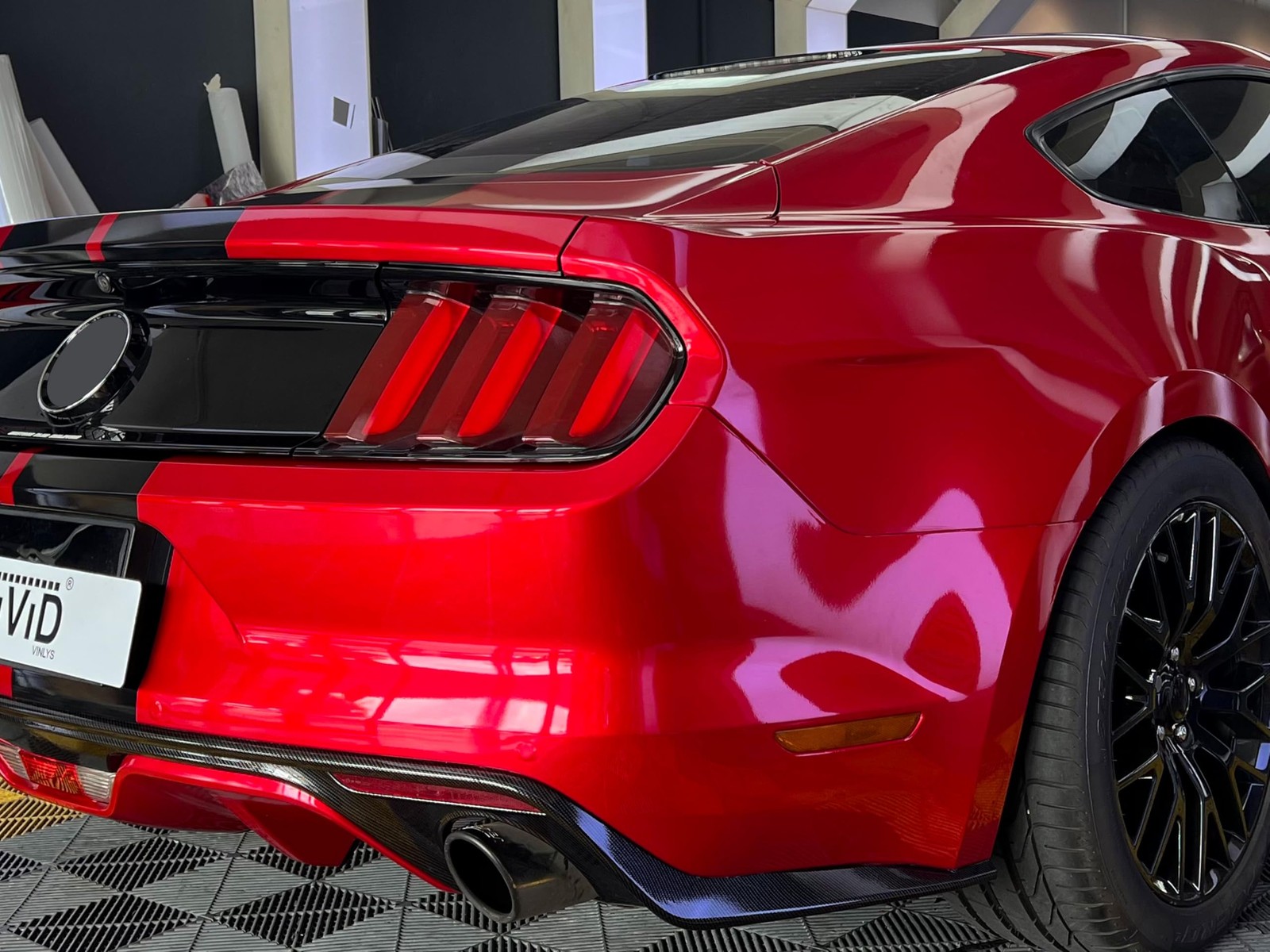 Vvivid Ultra Gloss Metallic Candy Red Vinyl Car Wrap Premium Paint Replacement