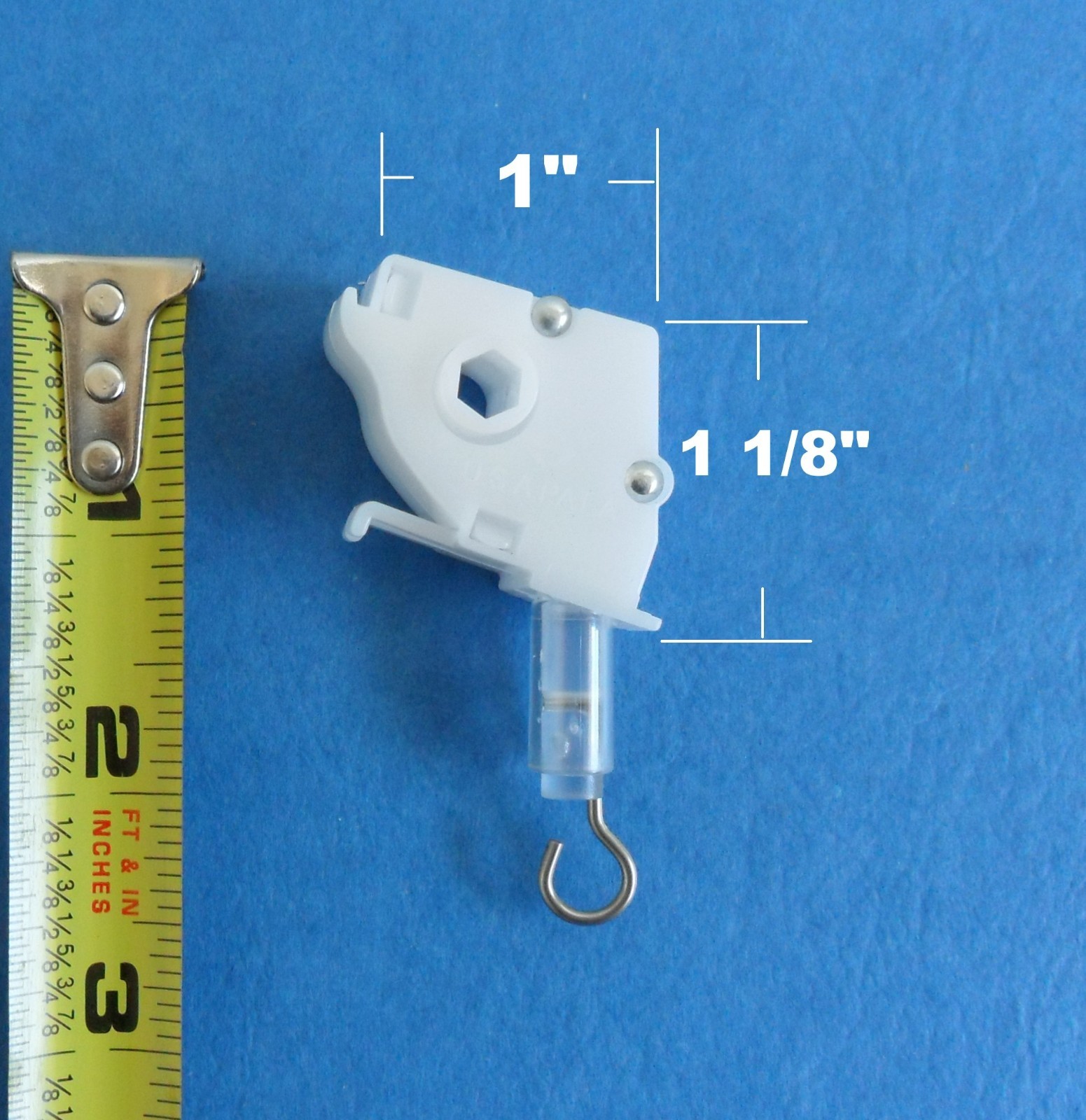 6 pcs Mini Blinds Wand Tilt Control Parts Wand Tilter