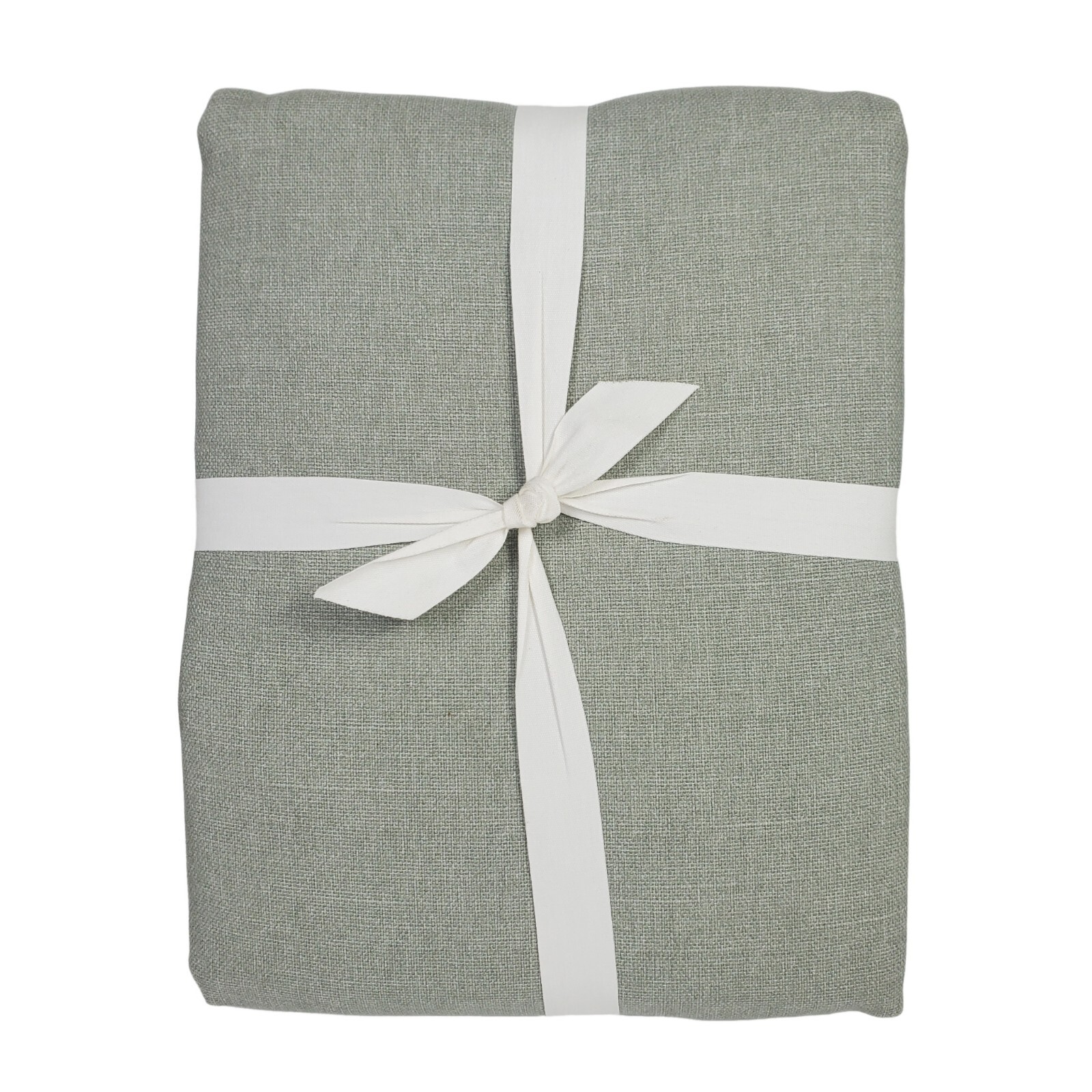 Pottery Barn Broadway Curtain Drape Panel S/2 Unlined Eucalyptus 50×108″