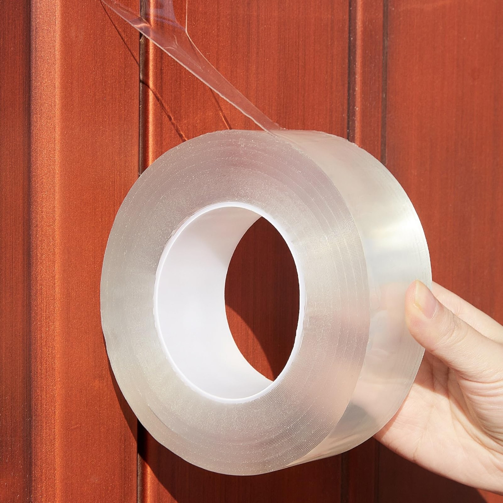 HSTECH Transparent Window Weather Sealing Tape, 2IN x 33FT, transparent