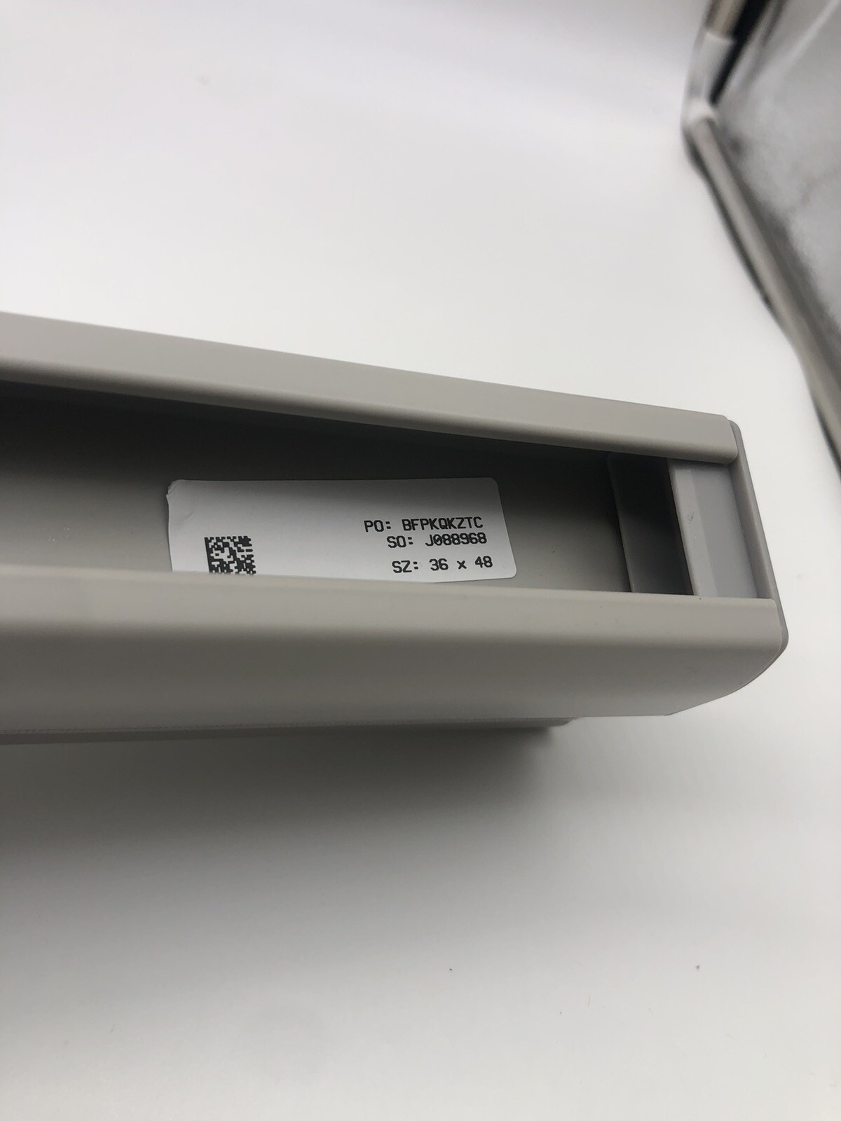 36-In x 48-In Gray Light Filtering Cordless Pleated Cellular shade. Shade Only