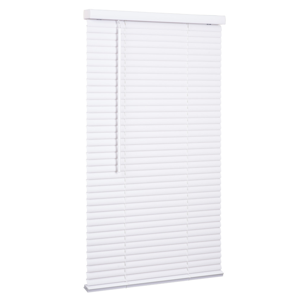 LOTUS & WINDOWARE Cordless Mini Blind, 1″ Vinyl Slats – Window Blinds for Hom…
