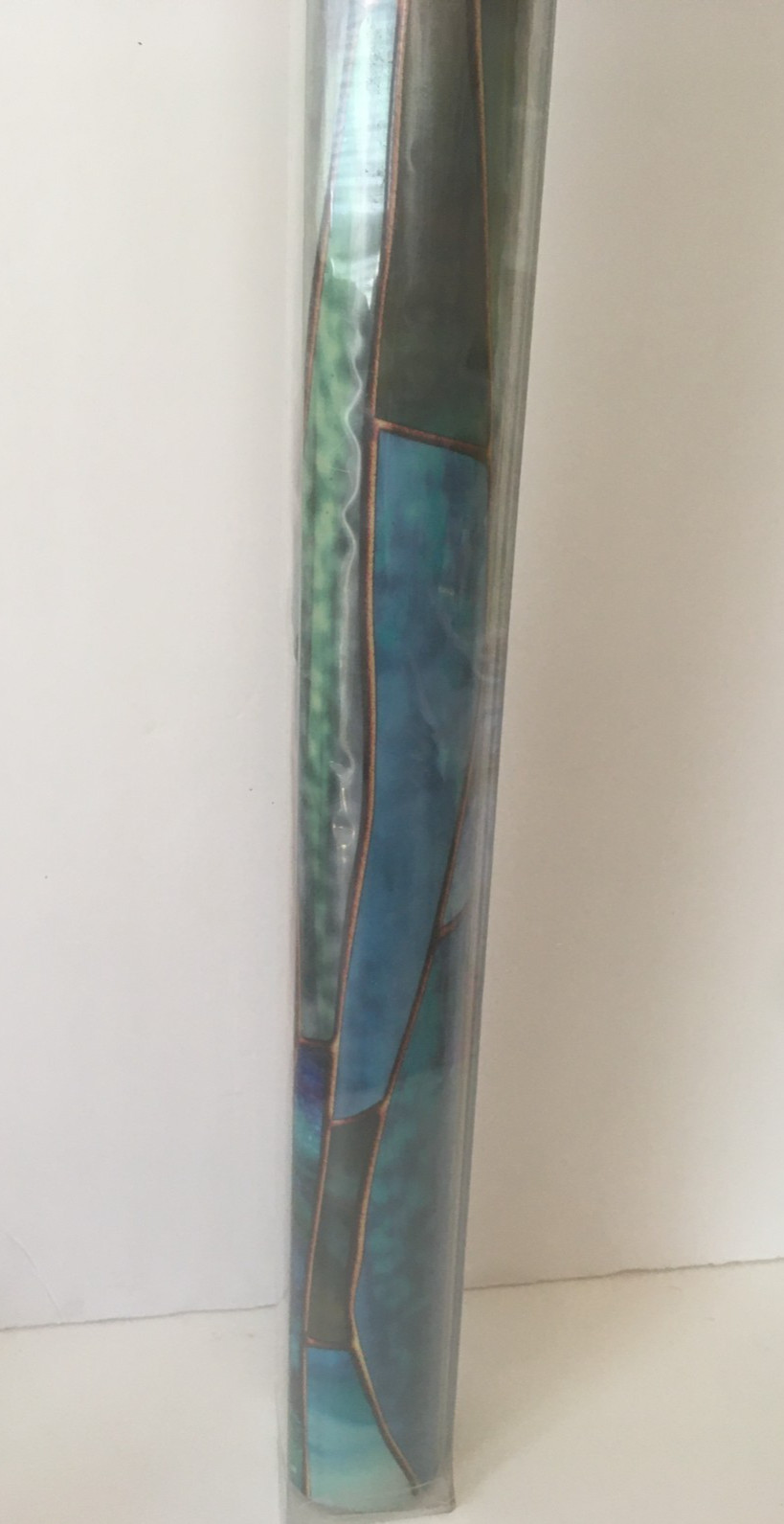 Artscape Terrazzo Stained Glass Visual Effect Window Privacy Film 24 x 36 In.