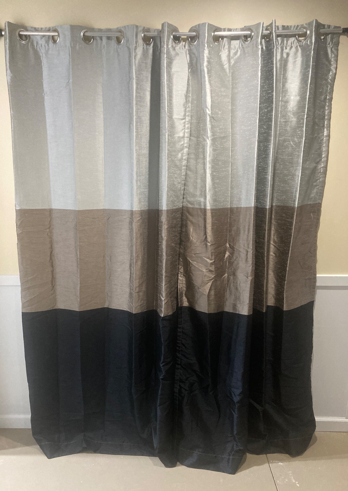 Assorted JCPenney Home or Waverly Collections Curtain Panels and Window Valences