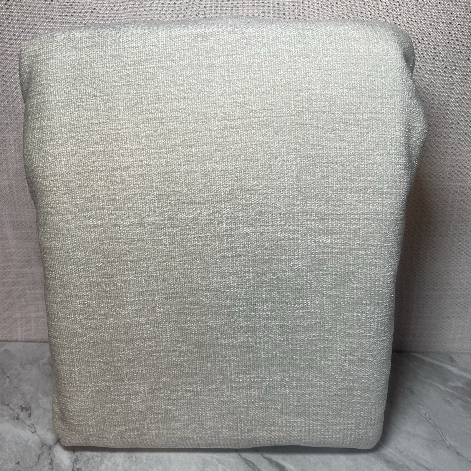 1 Pottery Barn LIGHT OATMEAL RUSTIC CHENILLE curtain panel 50 X 84 new