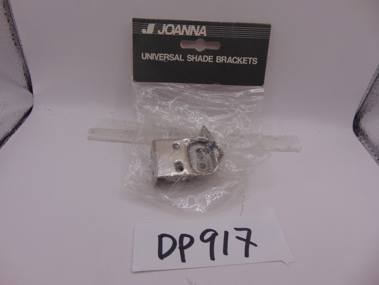 Vintage New NOS Joanna Universal Shades Brackets Set Window