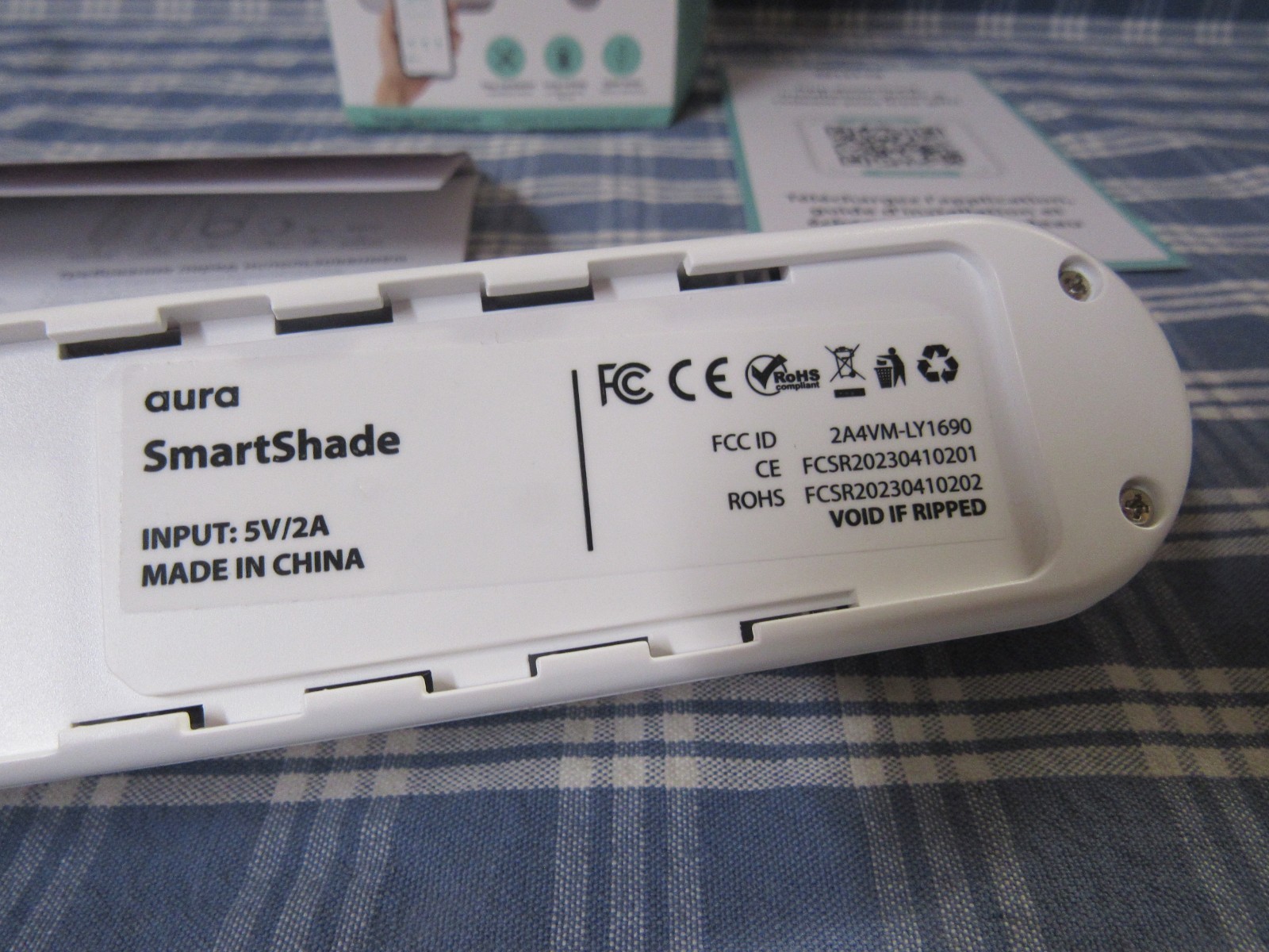 Aura Roller Smart Shade Driver Automate Existing Blinds Store Display FREE SHIP.