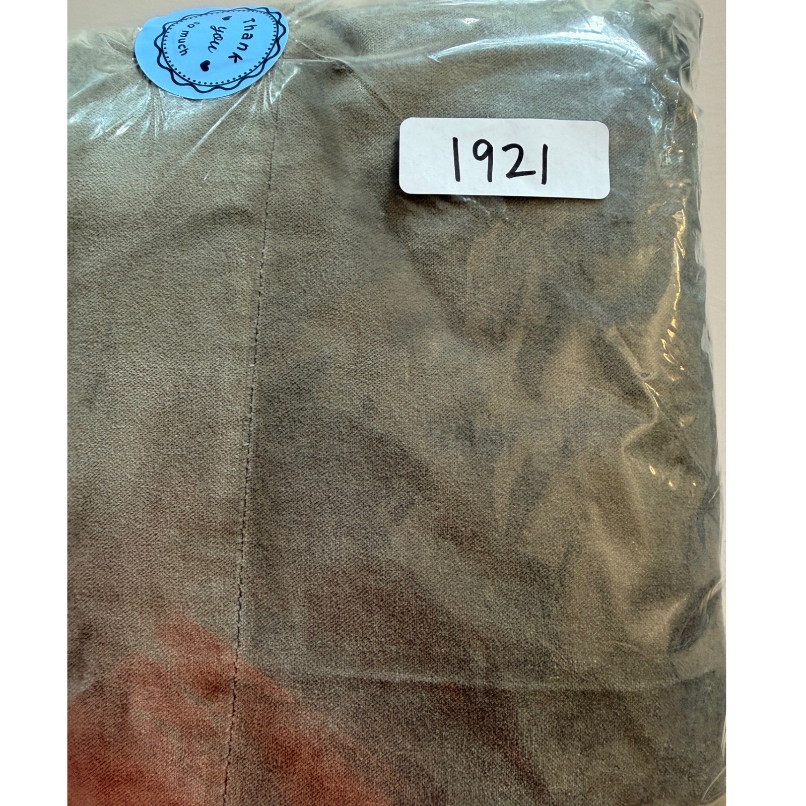 NWOT QUINCE Slate Cotton Velvet Minimalist Modern Single Panel Curtain 48X84 $80