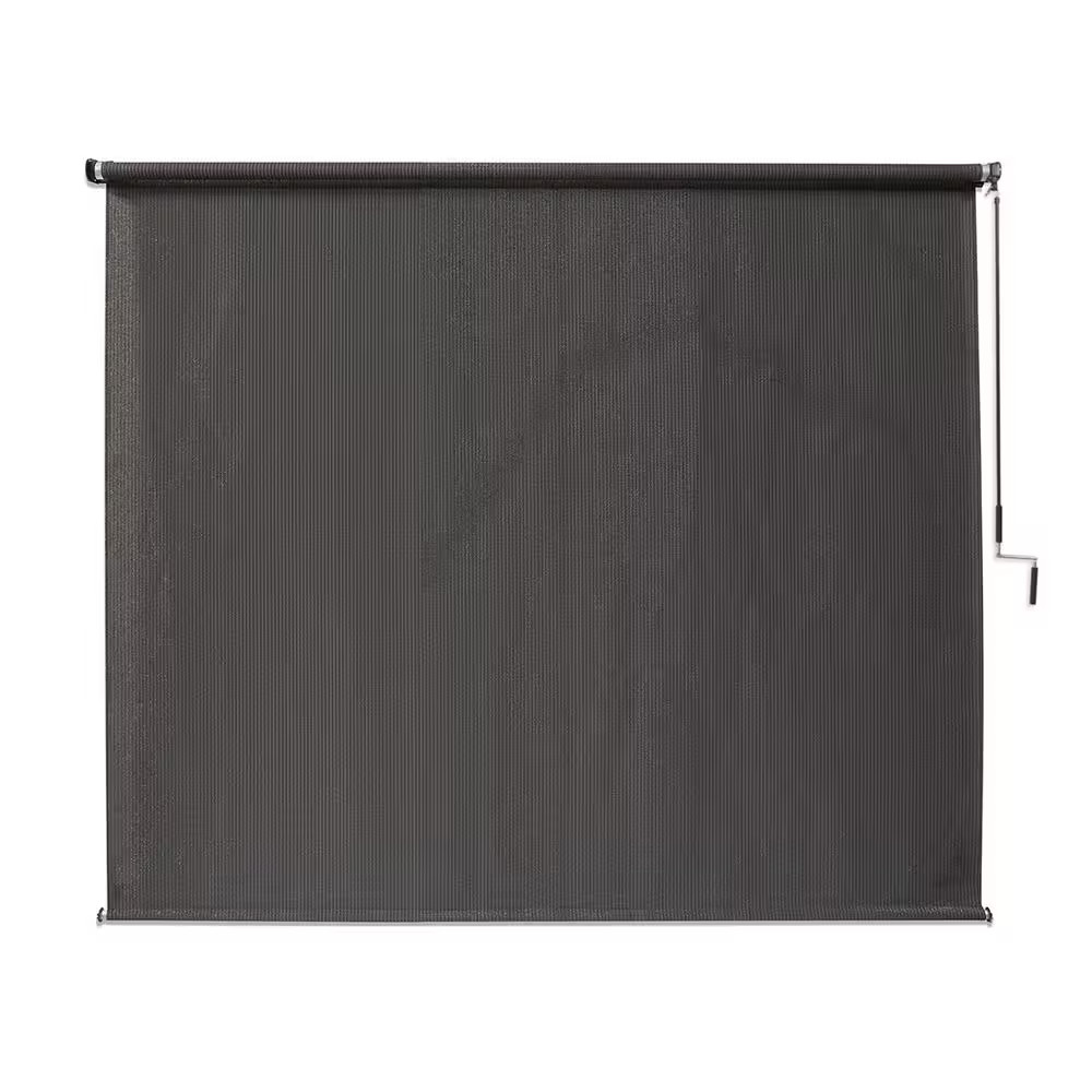 Montecito Cordless UV Blocking Fade Resistant Fabric Exterior Roller Shade 96 In