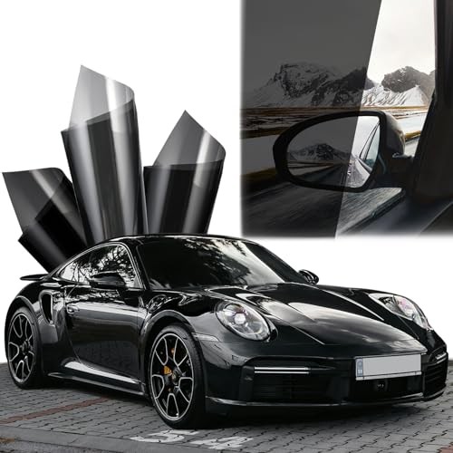 Black Ceramic Window Roll Tint Solar Film 35in x 15ft 15% Percent Vlt