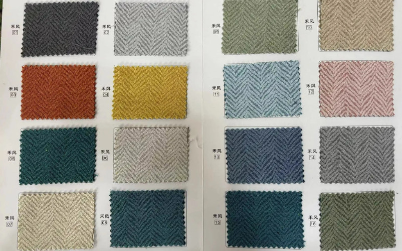 Cream Herringbone Blackout Luxury Curtains Room High Quality Thed Cotton Linen