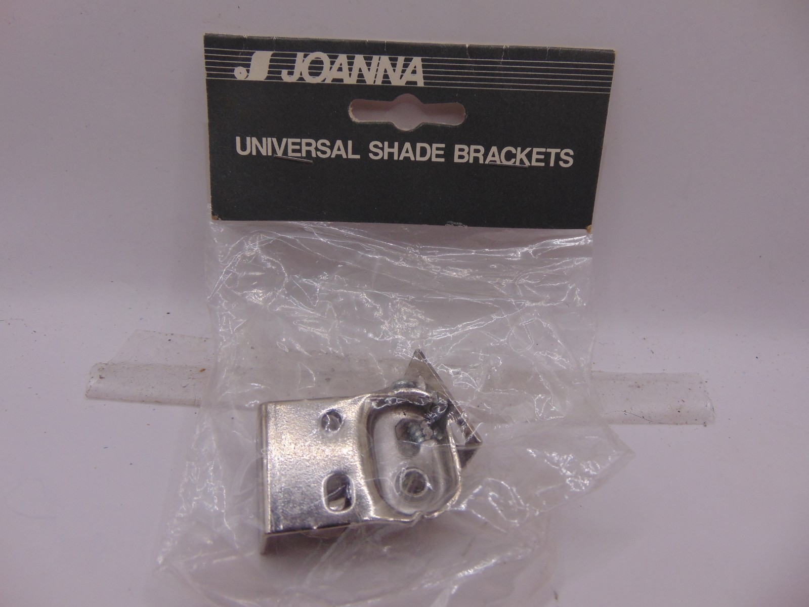 Vintage New NOS Joanna Universal Shades Brackets Set Window