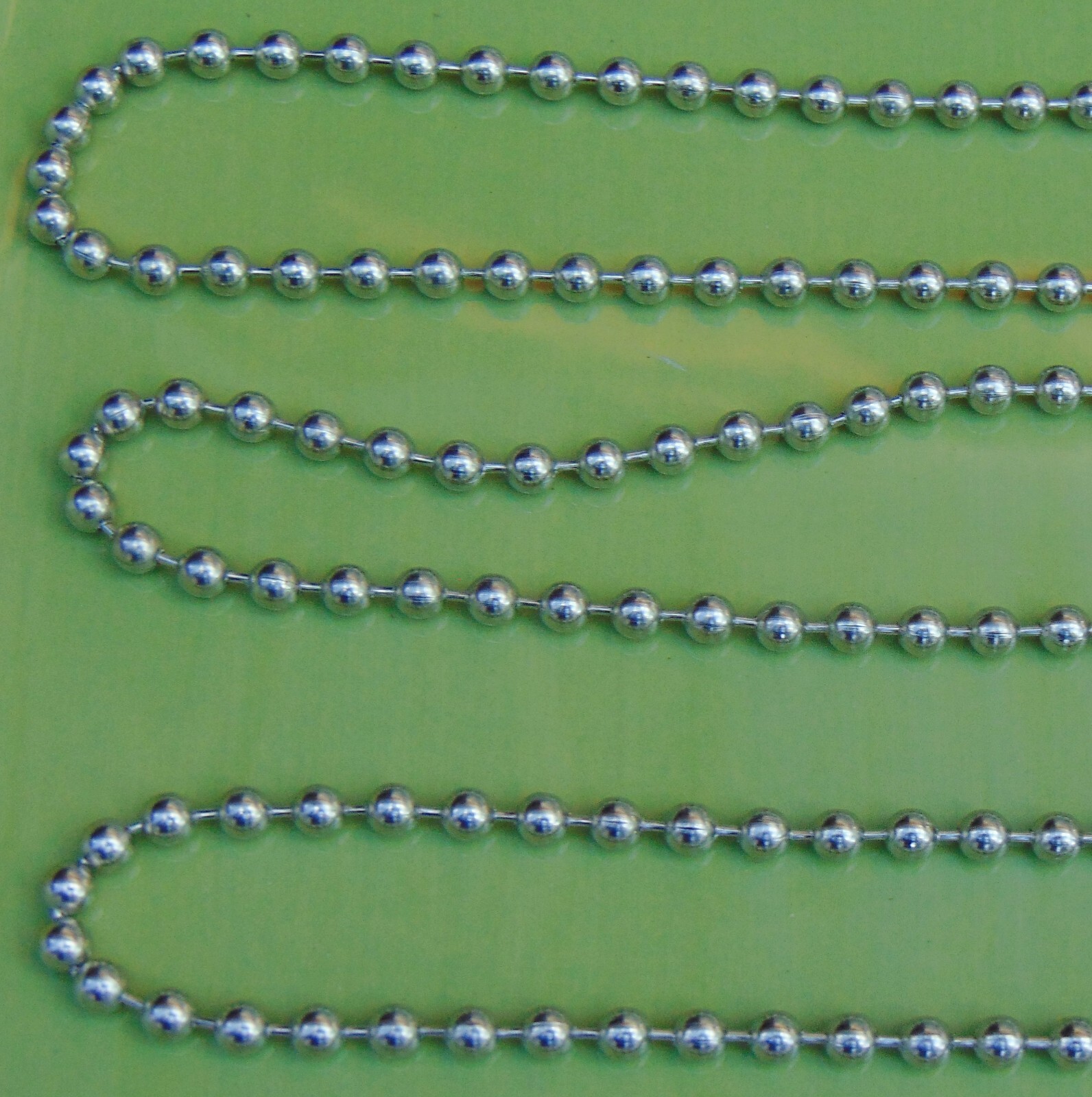 Roller Shade replacement chain 4.5mm Stainless Steel Ball Bead #10 + connectors