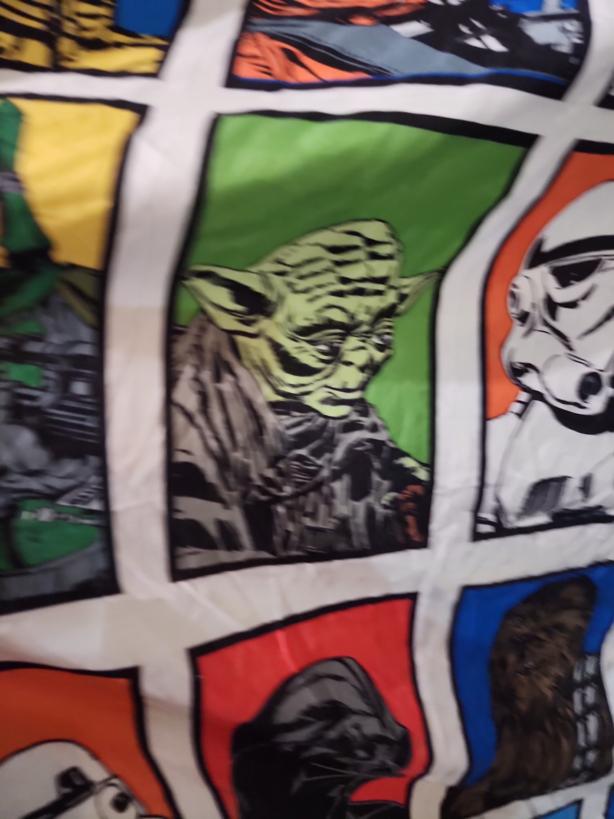 Star Wars Character Grid Pop Art Window Curtain Panel Set – Jay Franco & Sons
