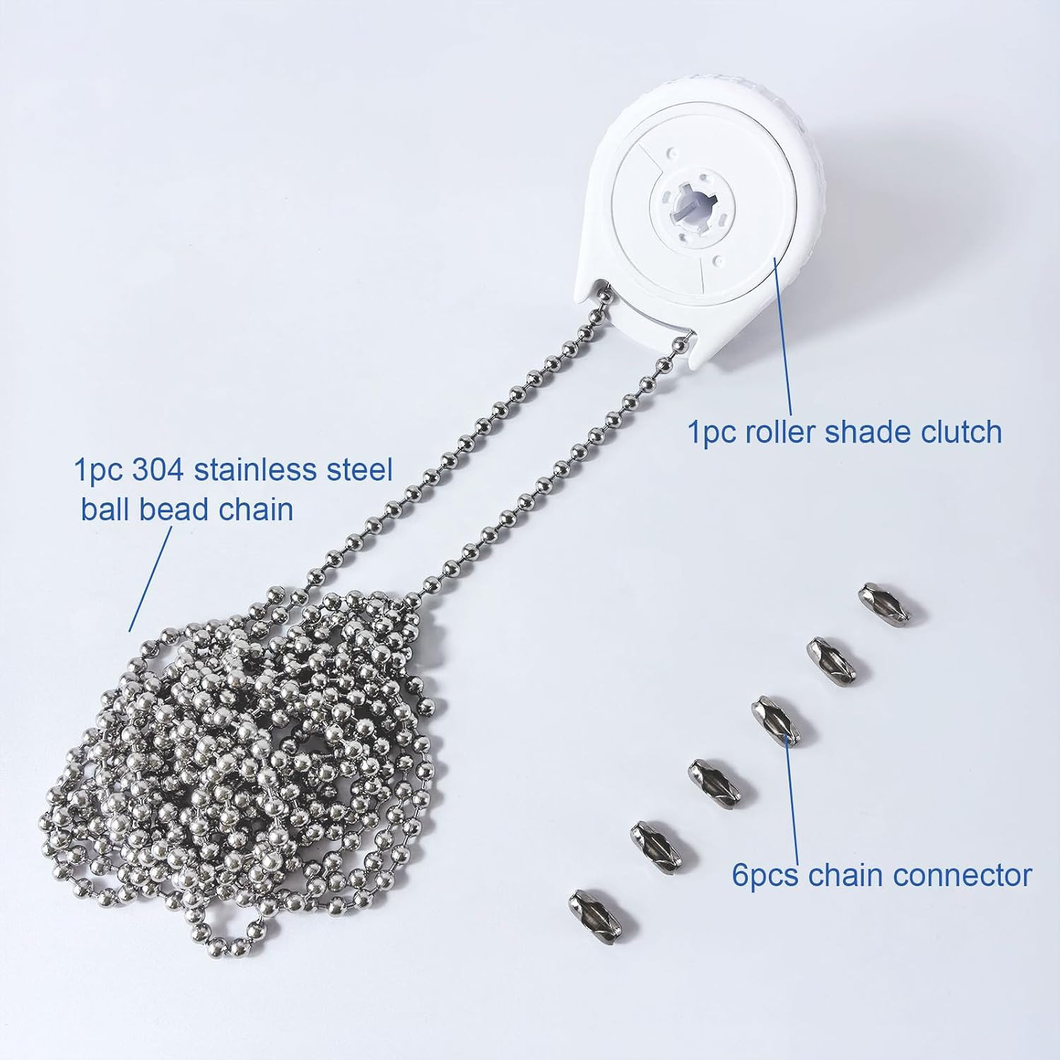 Roller Shade Clutch for 1 1/2″ (38Mm) Tube with Stainless Steel 4.5Mm Bead Chain