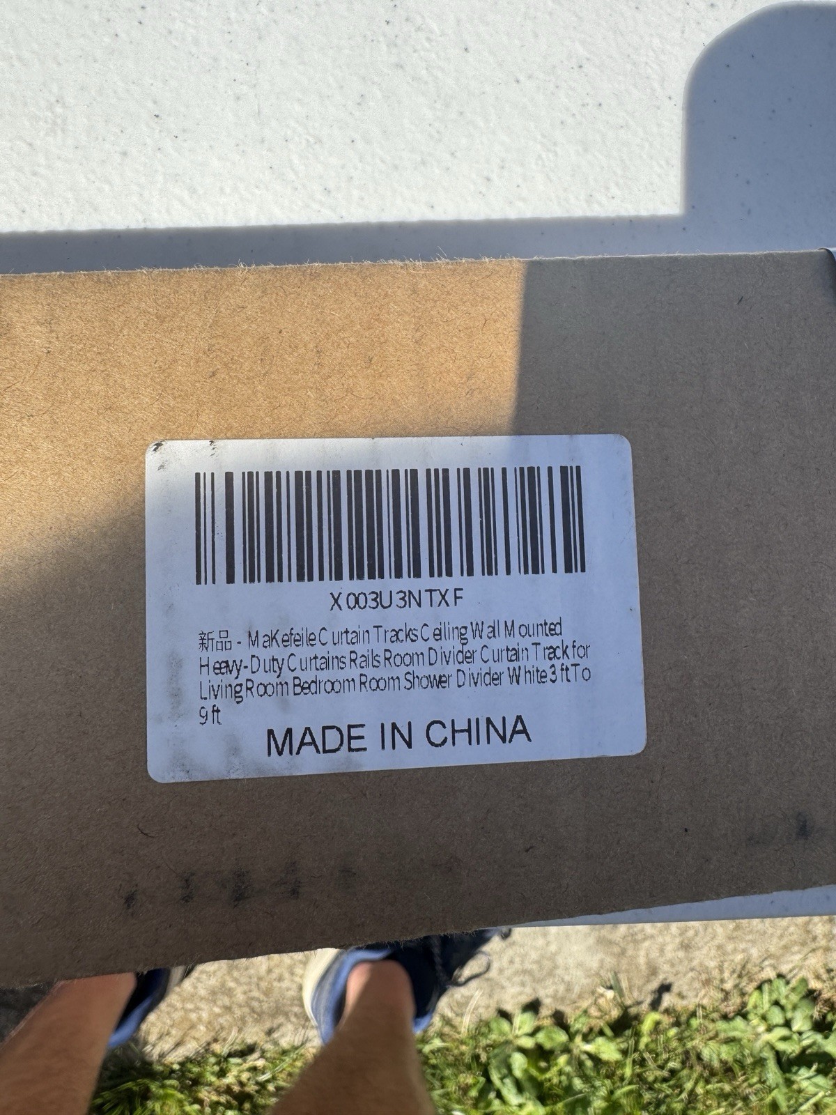 NEW Makefeile Ceiling Mount Curtains Track 3-9 Ft