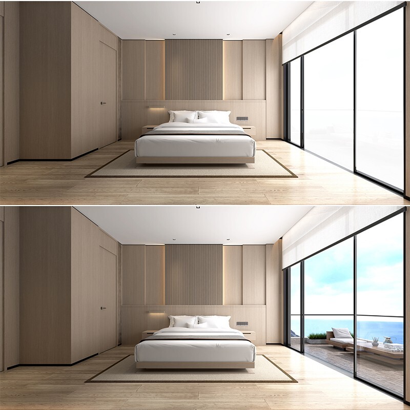 Custom Size Smart Privacy Film PDLC (from $29 for sq ft)