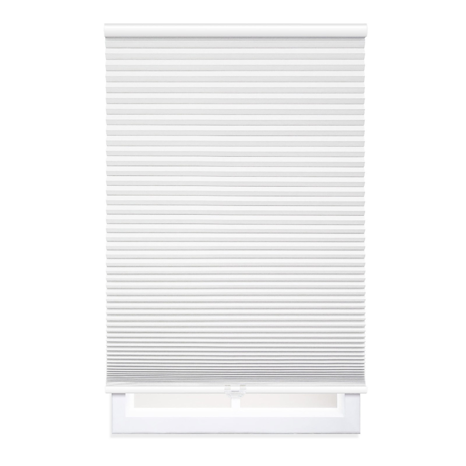 Cordless Polyester Blackout Cellular Shade 1-Piece White 35″ W x 72″ L
