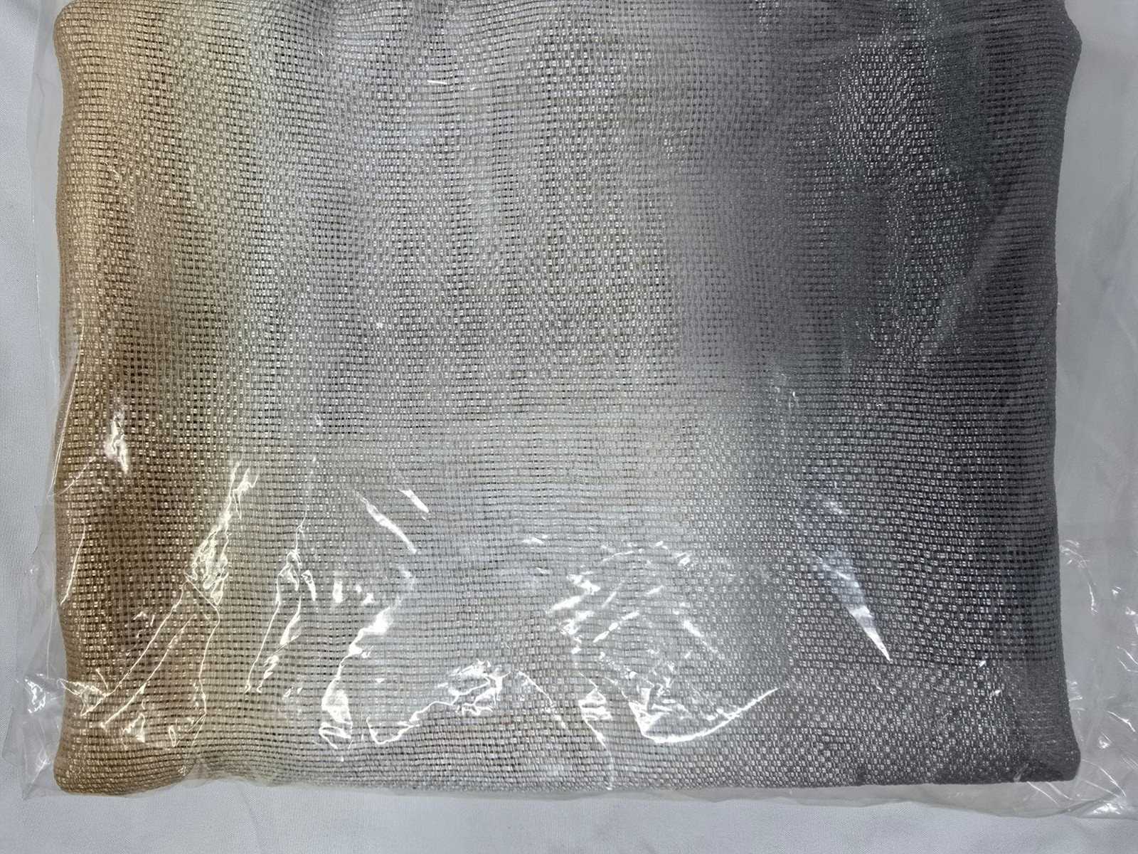 ACHIM Spectrum 50″ W x 63″ L Polyester Light Filtering Window Panel Silver/Gold