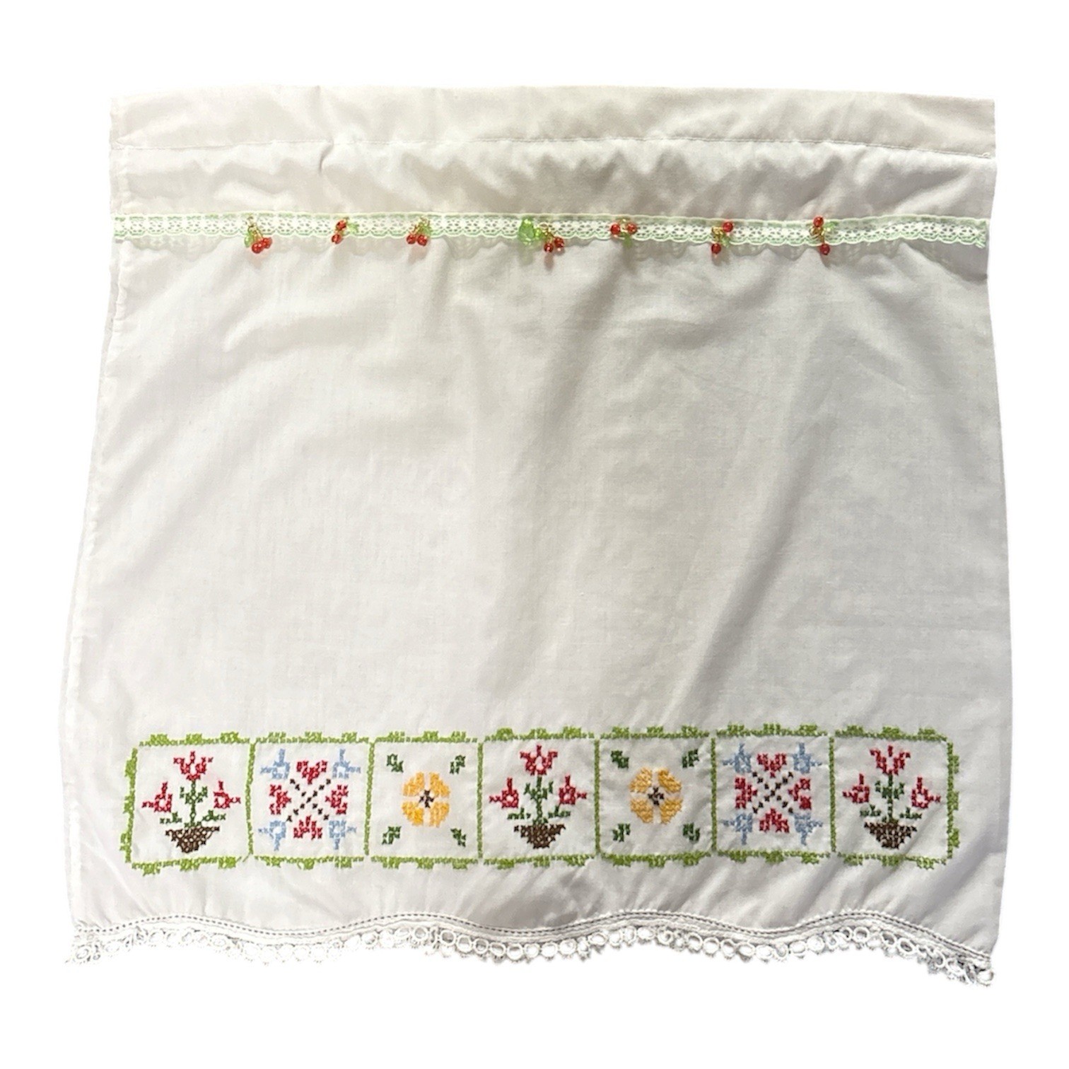 handmade embroidery privacy panel new