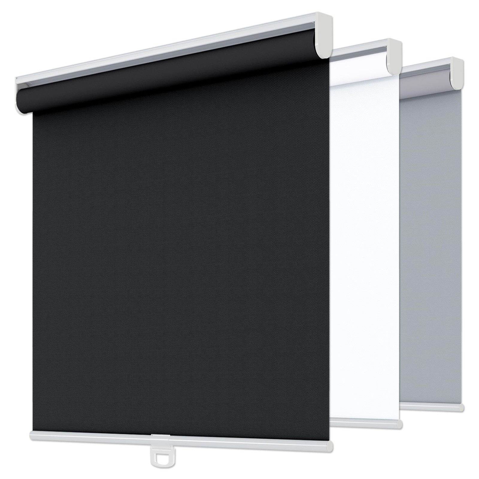 Cordless Window Blinds – UV Protection, Room Darkening & Blackout (48″ W x 72…