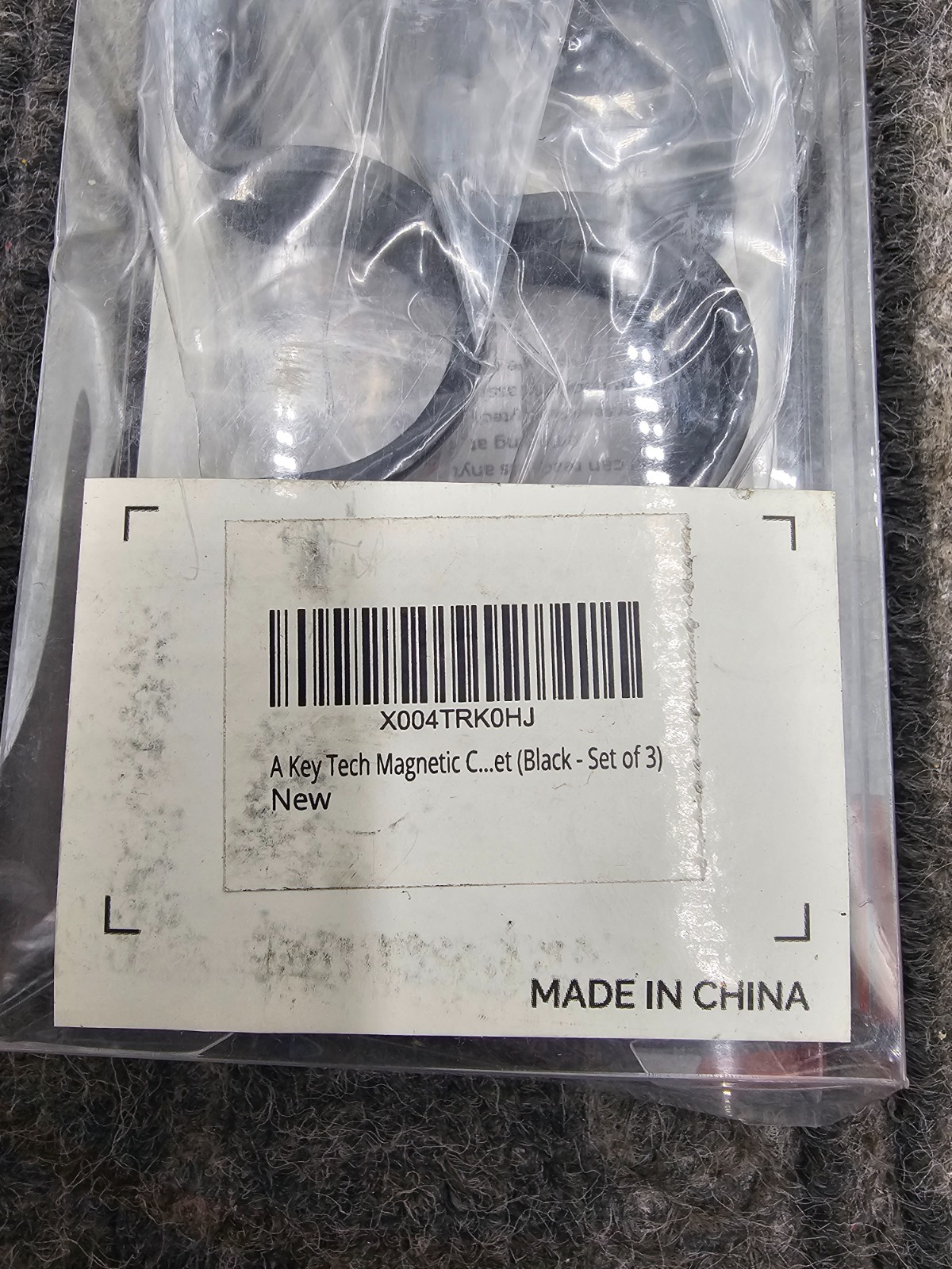 (QTY 12) A Key Tech Adjustable Curtain Rod Brackets For Wall With Magnetic Cover